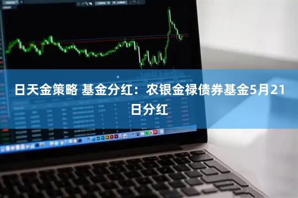 日天金策略 基金分红：农银金禄债券基金5月21日分红