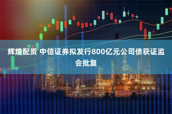 辉煌配资 中信证券拟发行800亿元公司债获证监会批复